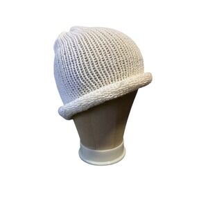 NEW knitted handmade beanie hat adult one size teens men women one layer